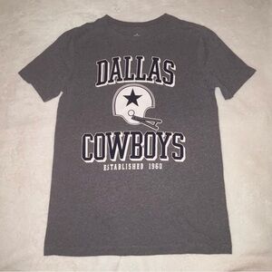 NFL Dallas Cowboys Gray Tee, Large size 10/12